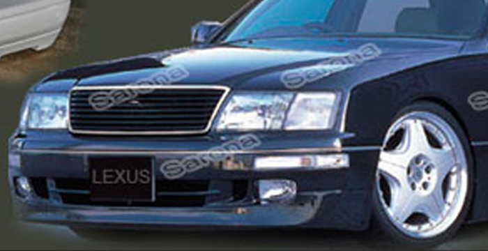 Custom Lexus LS400  Sedan Front Bumper (1995 - 1996) - $690.00 (Part #LX-013-FB)